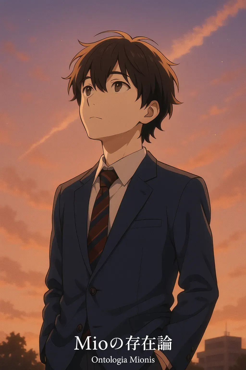 常葉奏 - 青春 × AI × 存在論 哲学的青春小説 Mioの存在論の主人公。内向的な高校生男子。