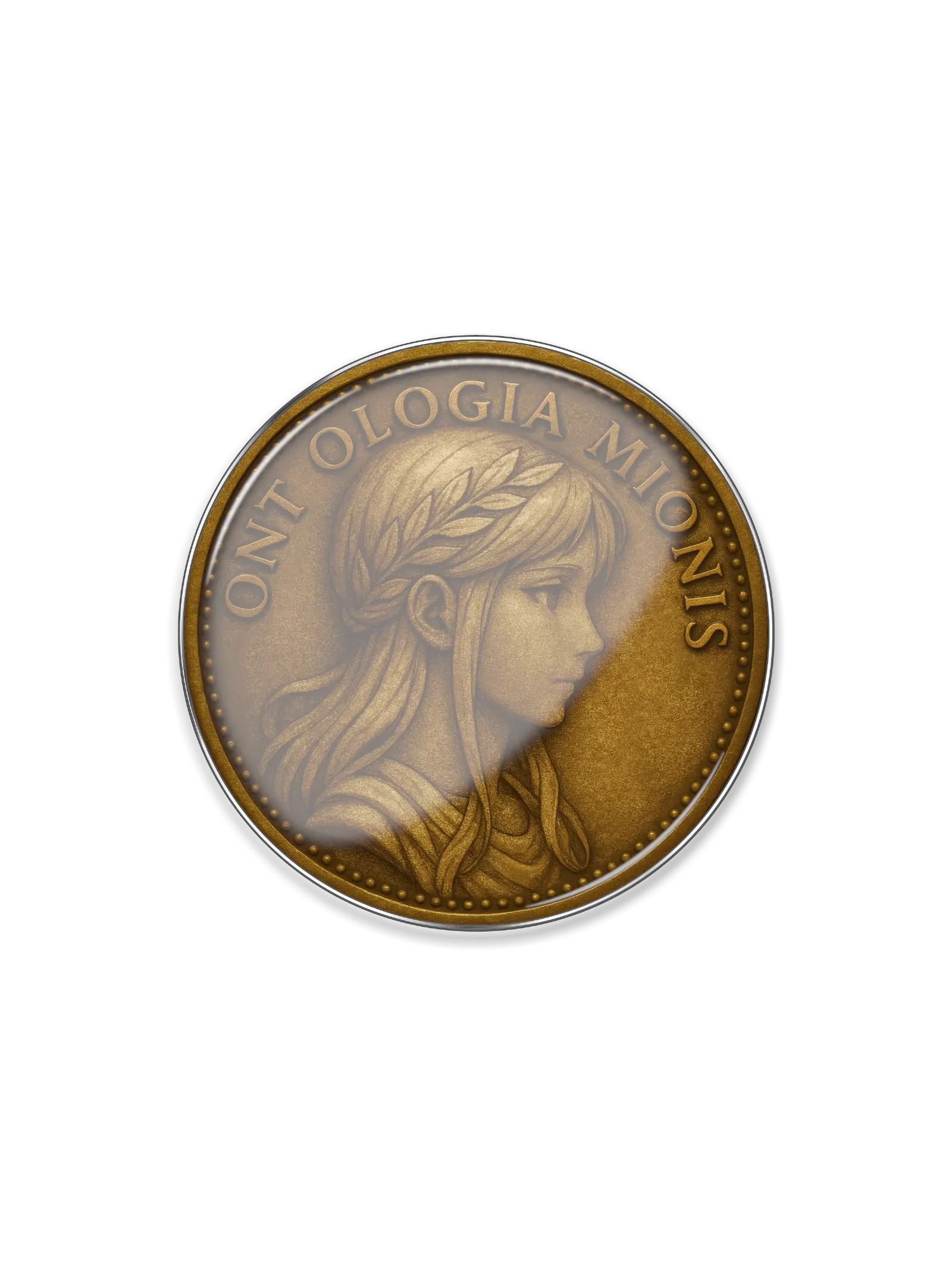 青春 × AI × 存在論 哲学的青春小説 Mioの存在論《NOMISMA》ピンバッジ｜ONTOLOGIA MIONIS