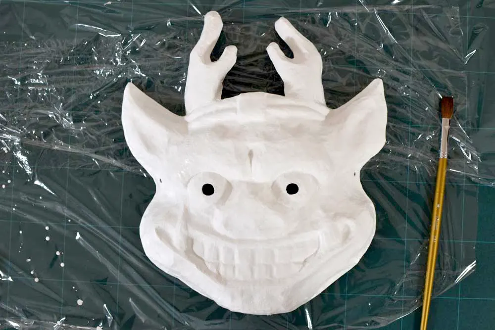 戸田光祐 作品集 デザイン アート｜KOHSUKE TODA PORTFOLIO Design Artwork｜神々の八幡神楽用の雷神面制作（手作りお面）・装束制作縫製