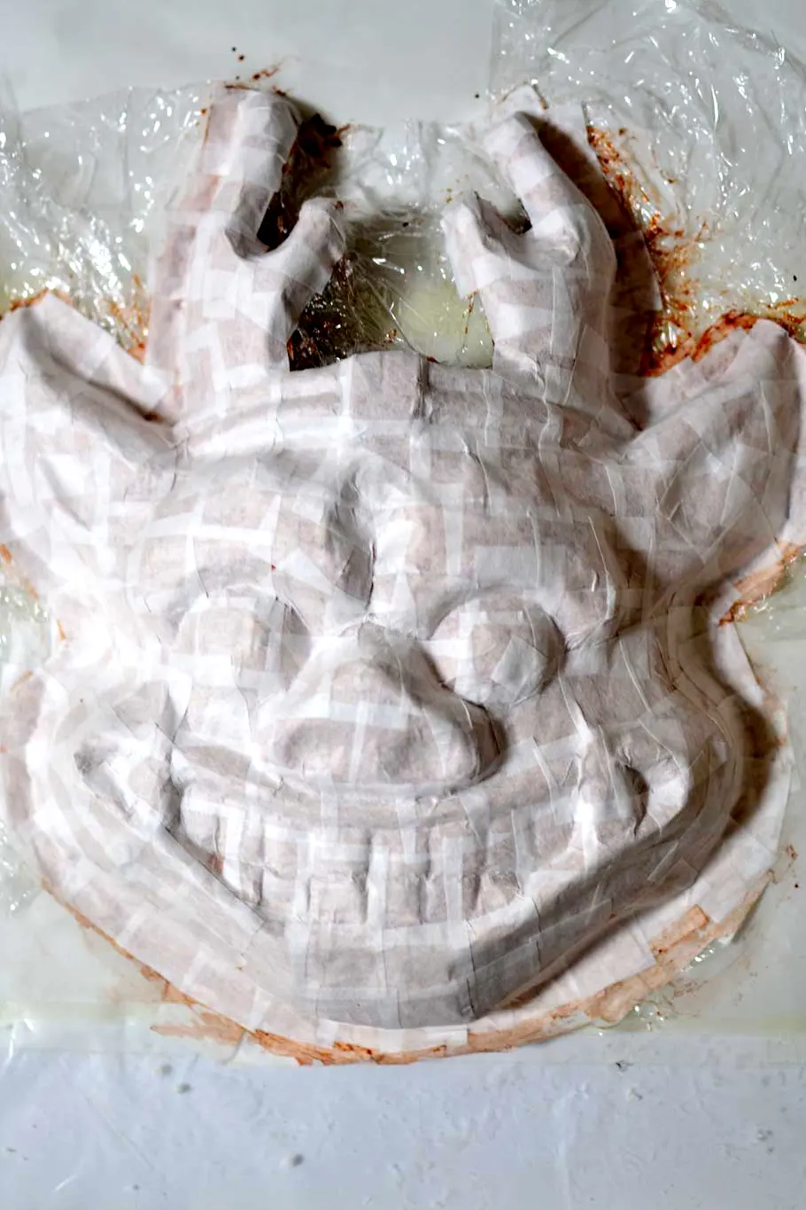 戸田光祐 作品集 デザイン アート｜KOHSUKE TODA PORTFOLIO Design Artwork｜神々の八幡神楽用の雷神面制作（手作りお面）・装束制作縫製